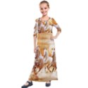 Seven Horses, Sun Kids  Quarter Sleeve Maxi Dress View1