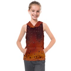 Water Drops, Lui, Amazing Kids  Sleeveless Hoodie by kyorashop23