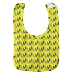 Fern Pattern 2 Yellow Baby Bib by snowwhitegirl