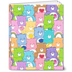 Care Bears, Adorable, Art 8  X 10  Softcover Notebook by kyorashop23