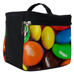 Colorful Candy Background, Close-up Make Up Travel Bag (small) by kyorashop23