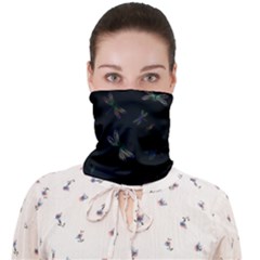 Background Pattern Dragonfly Face Covering Bandana (adult) by Posterlux