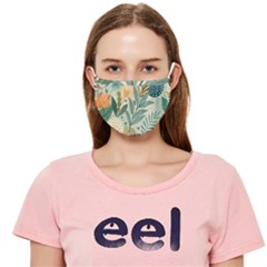 Leaves Pattern Flora Nature Cloth Face Mask (adult) by Posterlux