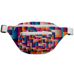 Abstract Geometry Blocks Fanny Pack by anzea