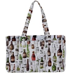 Bottle Chic Print Patterns Canvas Work Bag by BellaVistaTshirt02