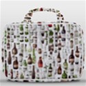 Bottle Chic Print Patterns Travel Toiletry Bag With Hanging Hook View1