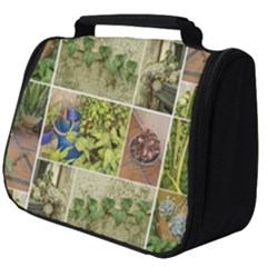 Garden Sanctuary Photo Collage Print Full Print Travel Pouch (big) by dflcprintsclothing