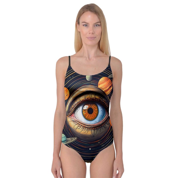 Eye of the Universe (AI) Camisole Leotard 