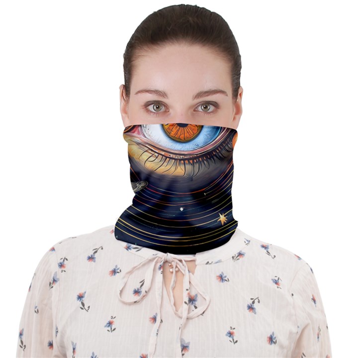 Eye of the Universe (AI) Face Covering Bandana (Adult)