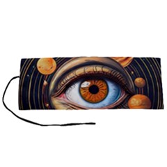 Eye Of The Universe (ai) Roll Up Canvas Pencil Holder (s) by dflcprintsclothing