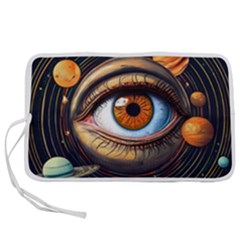 Eye Of The Universe (ai) Pen Storage Case (s) by dflcprintsclothing