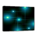 Light Shining Lighting Blue Night Canvas 16  x 12  (Stretched) View1