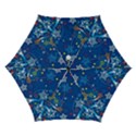 Christmas Stars Pattern Star Automatic Folding Umbrella with Case (Small) View1