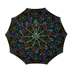 Christmas Lights Automatic Folding Umbrella With Case (large) by Apen