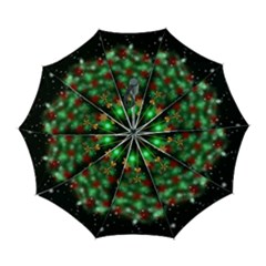 Christmas Star Jewellery Automatic Folding Umbrella With Case (large) by anzea