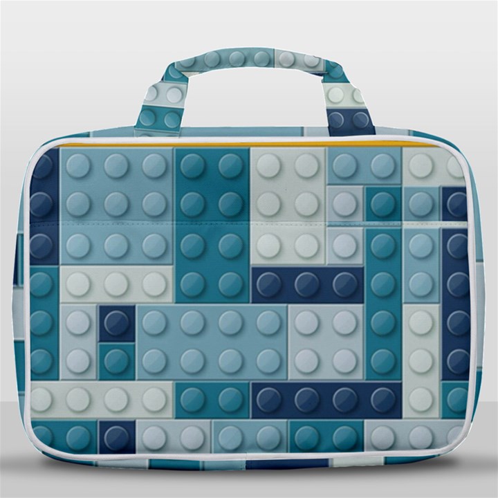 Lego, Background, Dots Travel Toiletry Bag With Hanging Hook