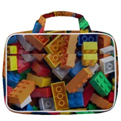 Lego, Toy Block, Colorfulness, Kids Travel Toiletry Bag With Hanging Hook by kyorashop23