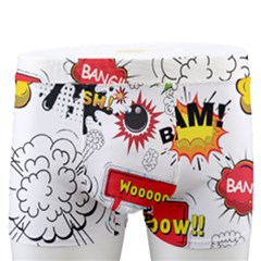 Pattern Seamless Texture Cartoon Men s Boxer Briefs by Bedest