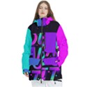 You Can Do It Women s Multi Pockets Zip Ski and Snowboard Waterproof Breathable Jacket View2