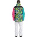 Graffiti Colorful Men s Multi Pockets Zip Ski and Snowboard Waterproof Breathable Jacket View4