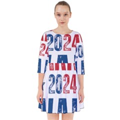 Kamala Harris 2024 Walz Smock Dress by Safari