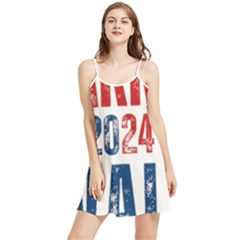 Kamala Harris 2024 Walz Summer Frill Dress by Safari