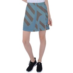 Earthbound Geometry Print Tennis Skirt by dflcprintsclothing