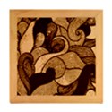 Swirly, Abstract, Multi Colored, Pattern, Wood Photo Frame Cube View2