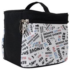 Embrace The Magic Inspirational Phrase Pattern Make Up Travel Bag (big) by dflcprintsclothing