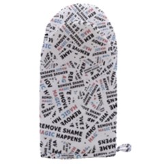 Embrace The Magic Inspirational Phrase Pattern Microwave Oven Glove by dflcprintsclothing