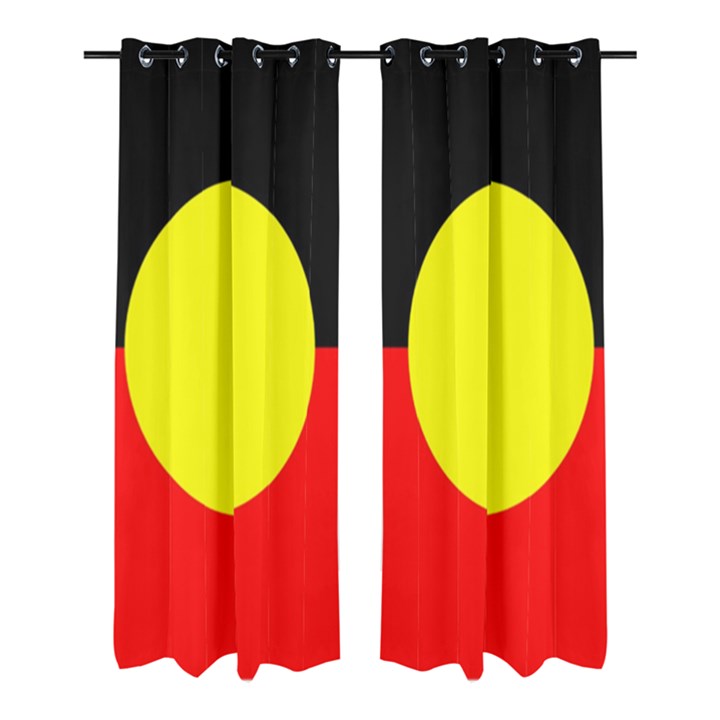 Aboriginal flag on Window Curtain (Medium 84 )