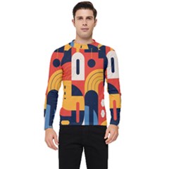 Abstract Pattern Design Men s Long Sleeve Rash Guard by Salmanaz77