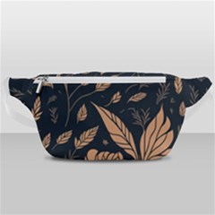 Background Pattern Leaves Texture Waist Bag  by Salmanaz77