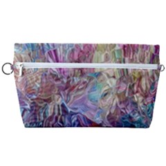 Melting Patterns Handbag Organizer by kaleidomarblingart