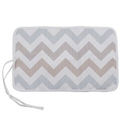 Colored Zigzag Seamless Patterns Pen Storage Case (s) by Bedest