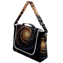 Galaxy Background Star Box Up Messenger Bag by Bedest