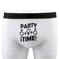 Party Sex Time Print Men s Boxer Briefs by dflcprintsclothing