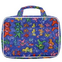 Grateful Dead Dancing Bears Pattern Travel Toiletry Bag With Hanging Hook by Salmanaz77