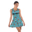 Whimsical Mushroom pattern Cotton Racerback Dress View1