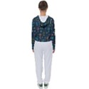 Whimsical Mushrooms pattern Women s Slouchy Sweat View2