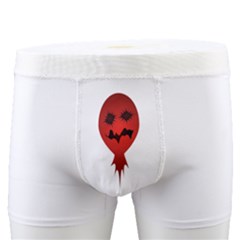 Creepy Clown Head Illustration Print Men s Boxer Briefs by dflcprintsclothing