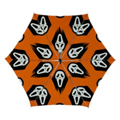 Halloween Party  Automatic Folding Umbrella With Case (small) by Safari