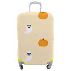 Pumpkin And Boo Crew Halloween  Luggage Cover (medium) by Safari