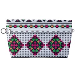 Ukrainian Folk Seamless Pattern Ethnic Ornament Border Element Traditional Handbag Organizer by Grandong