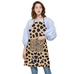 Leopard Skin Pattern Pocket Apron by Bedest