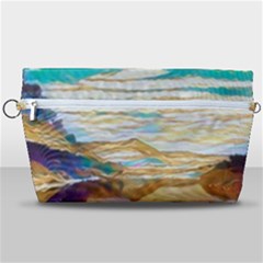 Vibrant Sunset Over Serene Lake Handbag Organizer by ExtraAwesomeSauce