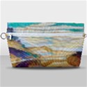 Vibrant Sunset Over Serene Lake Handbag Organizer View1