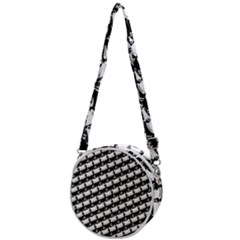 Stylish Coffee Cup Pattern Crossbody Circle Bag by ExtraAwesomeSauce