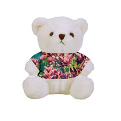 Abstract Floral Artwork Full Print Cuddly Teddy Bear by ExtraAwesomeSauce