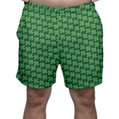 St  Patrick s Day Clovers Men s Shorts by ExtraAwesomeSauce